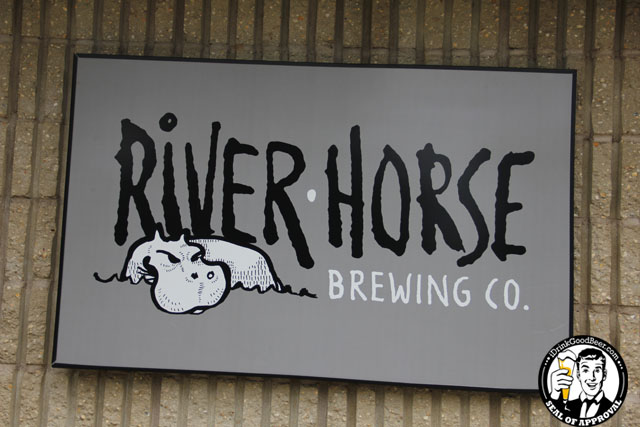 River Horse Sign