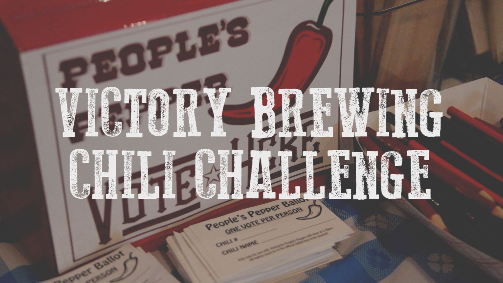 VICTORY BREWING CHILI CHALLENGE BLOG