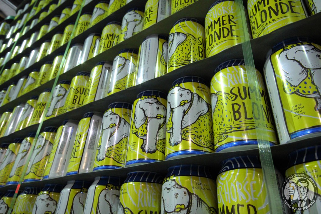 River Horse Summer Blonde Cans 5
