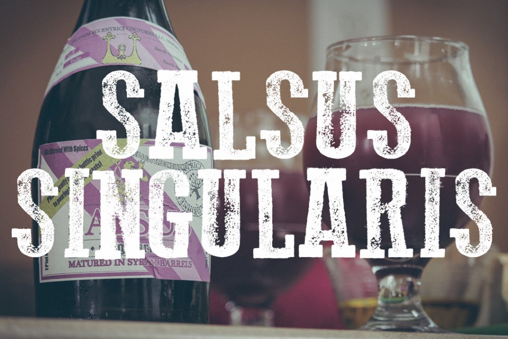 Salsus Singularis Blog
